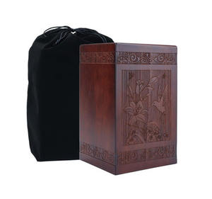 Modernas Urnas de Cremación de Madera Hechas a Mano en Estados Unidos, Urnas Funerarias Decorativas para Hombres y Mujeres a Bajo Precio - Product Image 5