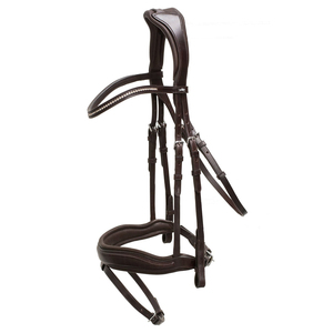 Horse Bridle Custom Packaging Factory Made Brand Wholesale Handmade Full Size Leather Reins Durable <b>Equestrian</b> Tack Riding - Product Image 4
