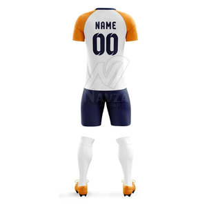 Conjunto de Uniforme de Fútbol al por Mayor, Equipación Deportiva de Poliéster con Tela de Control de Humedad - Product Image 4
