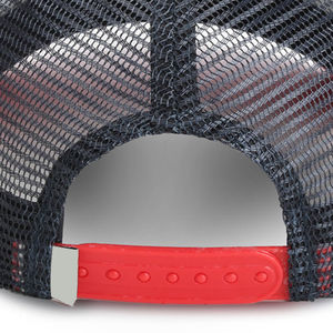 Gorra de béisbol deportiva unisex ajustable con malla trasera, transpirable, con cierre a presión, personalizable, para verano, deportes al aire libre, protección solar. - Product Image 4