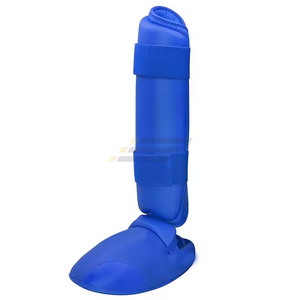 Protections de tibia pour lanceur de baseball, protection professionnelle, rembourrage renforcé pour l'absorption des chocs, sangles réglables, couleur noire unie - Product Image 2