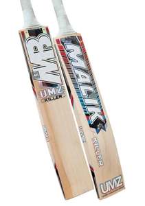 Bate de críquet MB Malik UMZ Killer Edition English Willow con funda protectora, cubierta de burbujas, agarre extra y lámina anti-desgaste incluidos. - Product Image 2