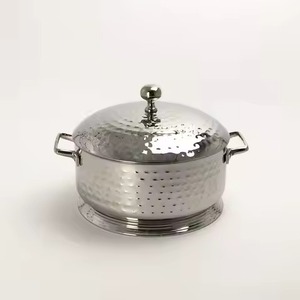 Elegante Olla Metálica para Servir Comida, Diseño Refinado, Cazuela Aislada, Tazón Elegante para Servir Comida en la Cocina - Product Image 4