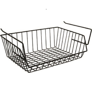 Elegant Round Shape Iron <b>Wire</b> Fruit <b>Basket</b> with Handles <b>for</b> Table Top Kitchenware Fruits Vegetables <b>Storage</b> <b>Baskets</b> - Product Image 4