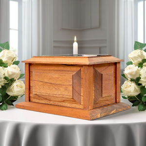 DSP LTD DSU107 Urnas de Madera Maciza de Alta Calidad, Nuevas con 3 Años de Garantía, Acabado en Aceite, 25.5x15x15cm, Envío Internacional Directo - Product Image 4