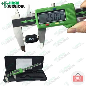 Hot Selling <b>Big</b> Screen Electronic Digital Vernier Outside Stainless Steel Groove Caliper Hasni Surgical CE ISO Approved - Product Image 6