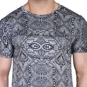 Camiseta Personalizada con Logotipo Impreso por Sublimación, Tela Transpirable, Económica, de Alta Calidad, para Hombre, Venta al Por Mayor - Product Image 5
