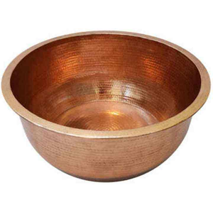 Grand bol de pédicure en cuivre martelé pour spa, fait main, vente en gros, fabricant - Product Image 2