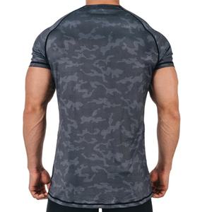 Camiseta Deportiva para Hombre, de Alta Calidad, Transpirable, de Secado Rápido, Talla Grande, Corte Ajustado, Poliéster/Algodón, Ecológica, Anti-UV - Product Image 2