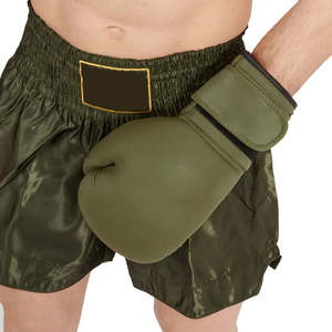 Shorts de sport thaïlandais personnalisés, fabricant et fournisseur OEM de Muay Thai, vêtements d'entraînement en satin, polyester satiné de haute qualité. - Product Image 3