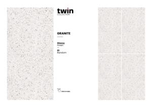 กระเบื้องพอร์ซเลนดีไซน์หรู ขนาด 60x120 ซม. 600x1200 มม. 24x48 นิ้ว ผิวมันเงา รูปแบบขนาดใหญ่ เหมาะสำหรับที่อยู่อาศัยและพื้นที่เชิงพาณิชย์ - Product Image 3