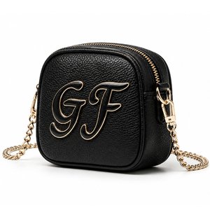 Sac bandoulière mini de créateur en PU avec chaîne métallique, sac à main pour femme, vente en gros - Product Image 2