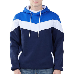 Sweat à capuche d'hiver pour homme en polaire polyester-coton, séchage rapide, respirant, coupe décontractée, couleur unie - Product Image 4