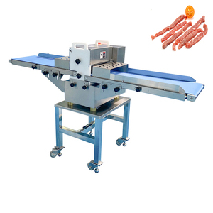 Cortadora Industrial de cubitos para aves de corral, cortadora de carne cortada en frío, Cortadora automática de carne de tocino, salchicha, bistec, queso, jamón, máquina rebanadora - Product Image 1