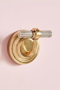 Crochets muraux doubles en métal industriel robuste pour suspendre vêtements et chapeaux – Solution de rangement durable - Product Image 4