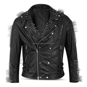 Boomletcorp, nuevo estilo, chaqueta de moda de cuero de estilo superior a la moda para hombres, chaquetas de moda de cuero a prueba de agua personalizadas para hombres - Product Image 5