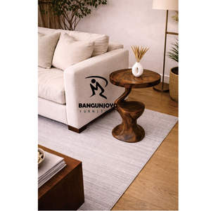 โต๊ะข้างโซฟาไม้ซัวร์-ดีไซน์มินิมอล พับได้ เป็นมิตรกับสิ่งแวดล้อม ทนทาน พกพาสะดวก และทำความสะอาดง่าย - Product Image 3