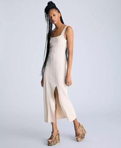 Abito Midi aderente aderente in maglia da donna | Kenneth Cole - Product Image 3