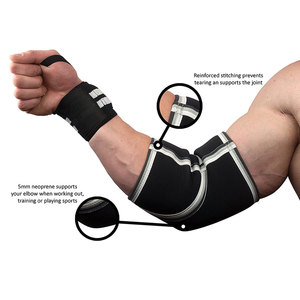 Manchons de compression en néoprène flexibles de haute qualité et tendance pour une protection professionnelle lors de la musculation - Product Image 3