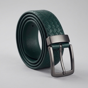 OEM <b>Top</b> Trending Exotic Genuine Leather Belt Premium Pin <b>Buckle</b> Leather Belt Wholesale Fashion Custom Belts For Mens - Product Image 1