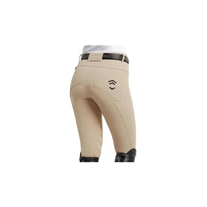 Pantalones de parche de rodilla del fabricante líder con equipo de equitación de protección con logotipo personalizado a precio mayorista - Product Image 1