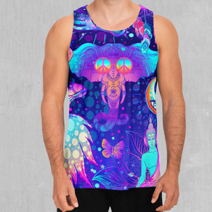 Oem Custom Polyester Sublimation Printed Tank Tops Sports Training <b>Singlets</b> Style <b>for</b> <b>Men</b> and Ladies - Product Image 1