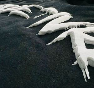 เสื้อมีฮู้ดผ้าฟลีซผ้าฝ้ายพิมพ์ลายพัฟของผู้ชายเสื้อแนวสตรีทแบบสวมหัวใส่กันความร้อนตัวยาวเสื้อฮู้ดไซส์ใหญ่พิเศษ - Product Image 5