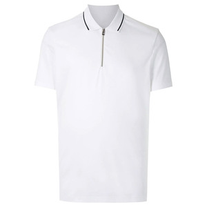 Top Quality <b>Half</b> Zipper Men Polo t <b>Shirts</b> Spring Summer Short Sleeve Polo T <b>Shirt</b> 100 Cotton Men Short Sleeve Men's <b>Shirts</b> - Product Image 1