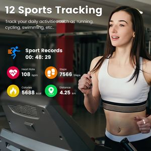 Anillo Inteligente con Monitor de Salud, Fitness, Sueño, Estrés y Frecuencia Cardíaca, Tallas 7/8/9/10, con Estuche de Carga Magnético (1 Unidad) - Product Image 5