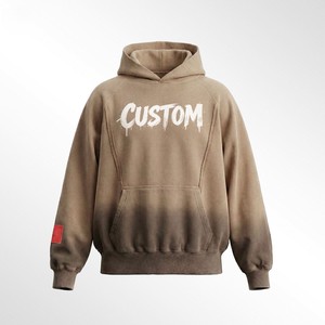 Wholesale Custom Embroidered Hoodie Heavyweight Hoodie Unisex Hoodie Private Label Supplier - Product Image 1
