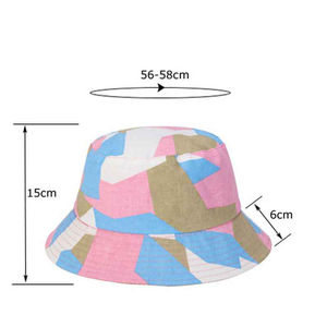 Chapeaux Bob Unisexe en Coton Couleur Unie Respirants Prix de Gros Design Personnalisé Haute Qualité Plage Extérieur Voyage Premium - Product Image 5