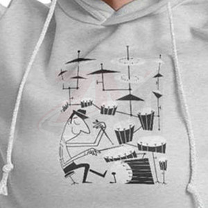 เสื้อฮู้ดครอปท็อปพิมพ์ลายดีไซน์หรูหราทันสมัยสำหรับผู้หญิง สไตล์สตรีทแวร์ พร้อมโลโก้สั่งทำพิเศษ คุณภาพสูง พิมพ์ลายฮิปฮอป - Product Image 5