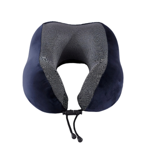 Oreiller de voyage cervical en mousse à mémoire de forme, léger et portable, en forme de U, avec housse lavable, pour avion, voiture, bureau - Product Image 2