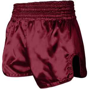 Shorts de combat de haute qualité, sains et durables, pour grappling et boxe, rouge/bleu, design personnalisé, nouveaux shorts de combat fabriqués par BS - Product Image 3