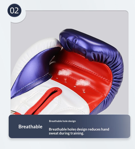 Gants de boxe en gros, nouveaux gants de boxe en cuir brillant épaissi en PU pour adultes et enfants, entraînement de boxe, protection des mains - Product Image 3
