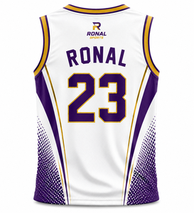 Camiseta de Baloncesto para Hombre, Logotipo Personalizado, Uniforme de Equipo, Ligera, Absorbente de Humedad, Poliéster, Camiseta Deportiva, Venta al por Mayor de Fábrica - Product Image 2