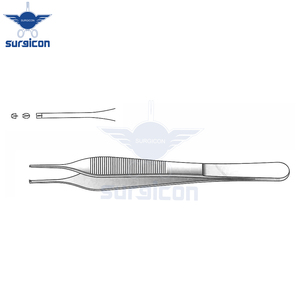 Pinzas de Disección Adson de 15 cm (6 Pulgadas) con 1x2 Dientes, Pinzas Quirúrgicas de Acero Inoxidable de Primera Calidad para Cirugía General y Plástica - Product Image 3