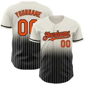 Camisetas Personalizadas para Adultos, Sublimadas con Degradado de Color, Bordadas y Transpirables, Estilo Jersey de Béisbol - Product Image 2