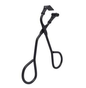 Recourbe-cils avec coussinets de rechange, sans pincement, en acier inoxydable, pour tous types de cils, disponible en argent mat et noir - Product Image 3