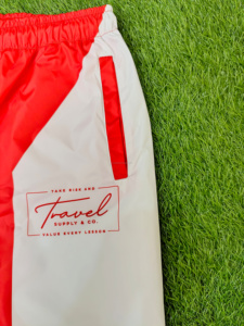 2024 หลายสีฤดูร้อนฤดูใบไม้ผลิผ้าฝ้ายไนลอน 100% Wind Breakerผู้ชาย 3D การพิมพ์ระเหิดกางเกงขาสั้นสบายๆStreetwearกางเกงขาสั้น - Product Image 3