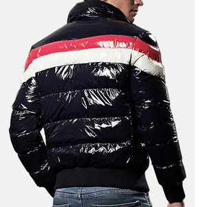 Chaqueta Acolchada para Hombre, de Poliéster y Nailon de Primera Calidad, Estilo Hip Hop, para Fiestas, con Cuello Alto, Superventas - Product Image 2