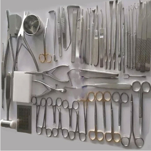 Ensemble de 53 instruments de chirurgie plastique pour rhinoplastie, outils manuels de chirurgie nasale, acier inoxydable, kit certifié CE - Product Image 1
