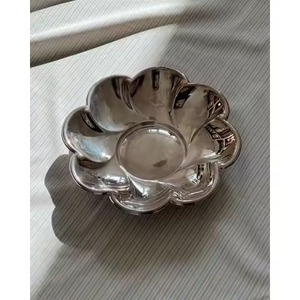 Modern Premium Metal Dry Fruits Bowl Stylish Snack Serving Dish Decorative Tableware Gift Collection - Product Image 3