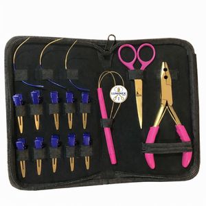 Kit Completo de Pinzas Profesionales para Extensiones de Cabello con Herramientas de Acero Inoxidable para Aplicación, Remoción y Mantenimiento para Peinado - Product Image 4