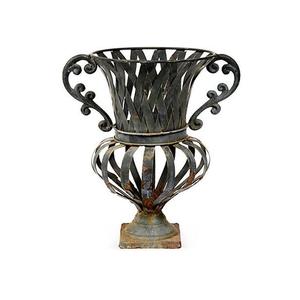 Tira de hierro de Metal para urna de jardín, maceta y macetero decorativo con forma redonda - Product Image 3