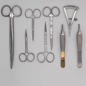 Implantes Dentales Profesionales de Acero Inoxidable, Juego de Instrumentos ENT Ligeros, Kit de Herramientas de Cirugía de Precisión, Certificado CE, para Hospital - Product Image 1