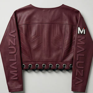 MALUZA INDUSTRIES Sudadera Corta de Lujo para Mujer, Estilo Urbano, Tendencia Europea y Americana - Product Image 3