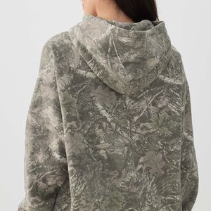 Conjunto de Sudadera con Capucha y Pantalones Deportivos de Forro Polar para Mujer, 2 Piezas, Chándal con Logotipo Personalizado, Sudadera Urbana, Venta al Por Mayor OEM - Product Image 5