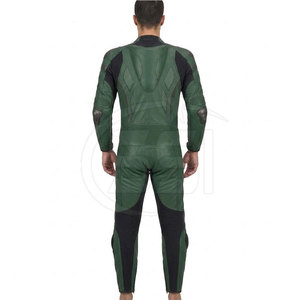 Traje de Motocicleta de Cuero Transpirable y Duradero de Primera Calidad para Uso Diario en Todas las Estaciones, Manga Larga - Product Image 5