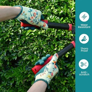 Gants de jardinage en cuir synthétique Amara de qualité supérieure avec logo personnalisé, doux et confortables, résistants à la chaleur, pour la sécurité des mains - Product Image 5